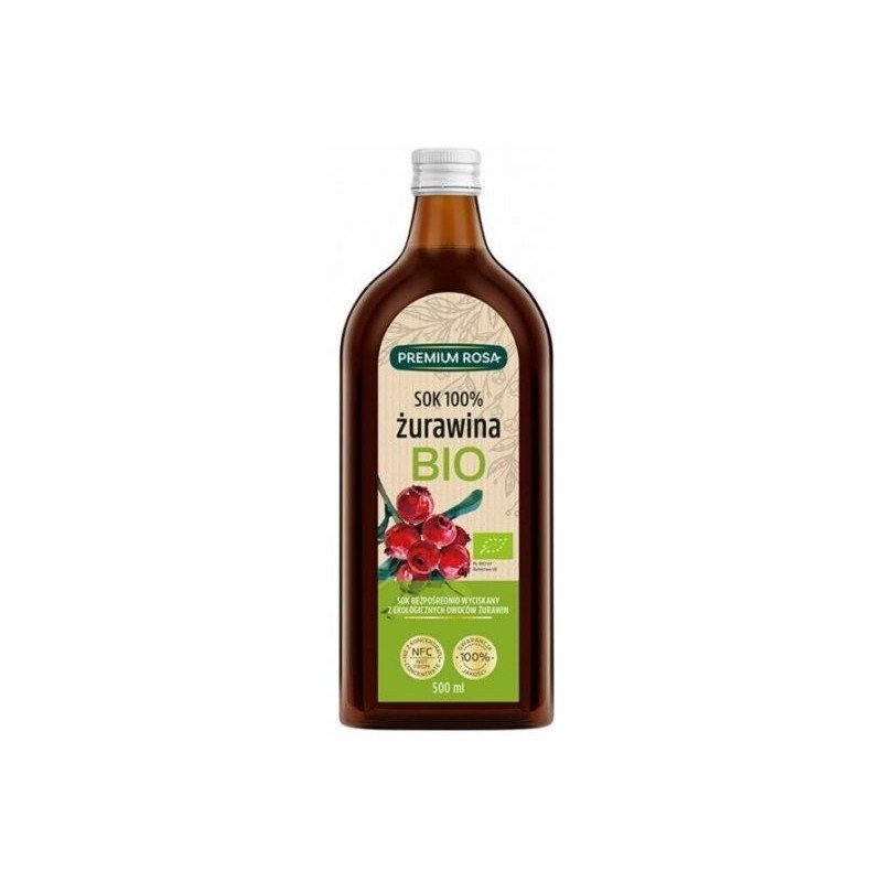 Żurawina sok 100% BIO B/C 500 ml