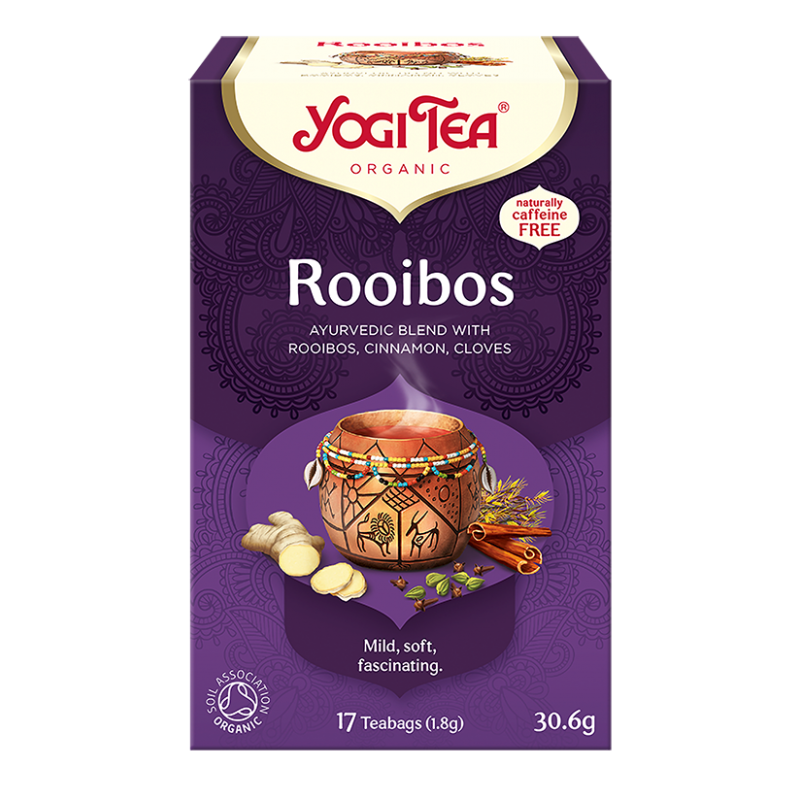 HERBATKA ROOIBOS Z CYNAMONEM I GOŹDZIKAMI BIO (17 x 1,8 g) 30,6 g - YOGI TEA