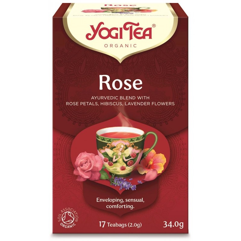 HERBATKA TAO ROSE BIO (17 x 2 g) 34 g - YOGI TEA