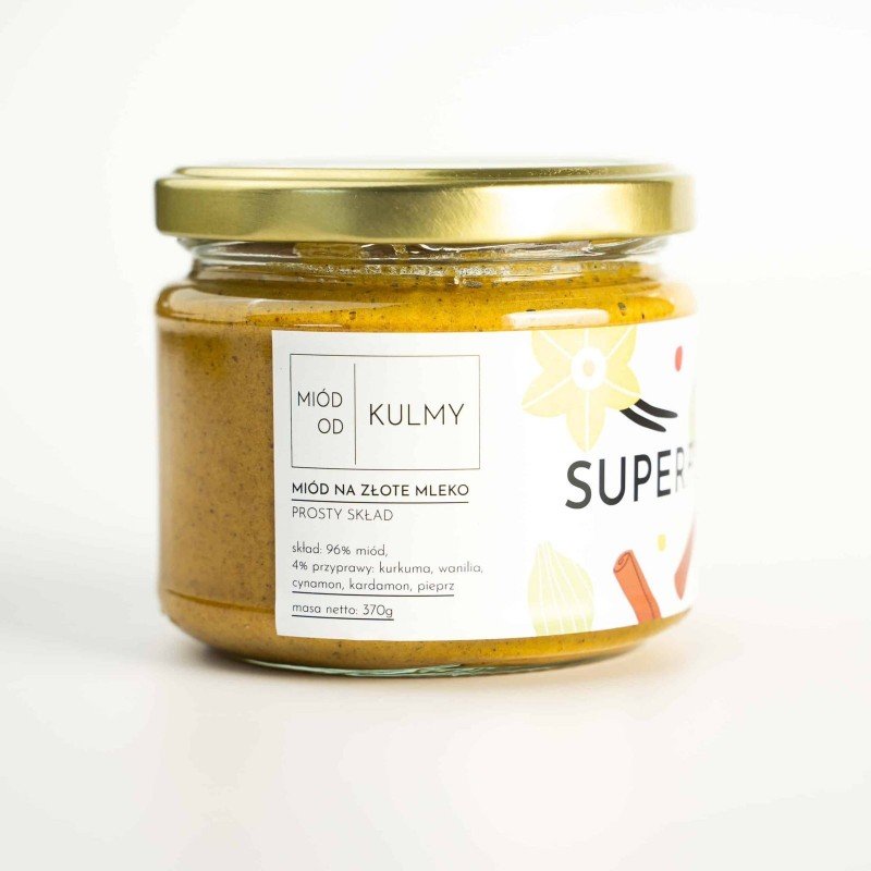 Miód na złote mleko z propolisem – 350g
