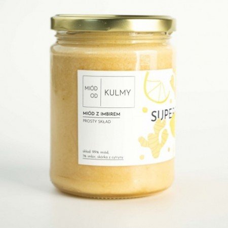 Miód z imbirem – 200g