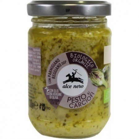 PESTO Z KARCZOCHA BIO 130 g - ALCE NERO