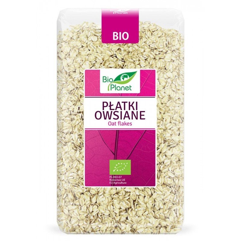 PŁATKI OWSIANE BIO 600 g - BIO PLANET