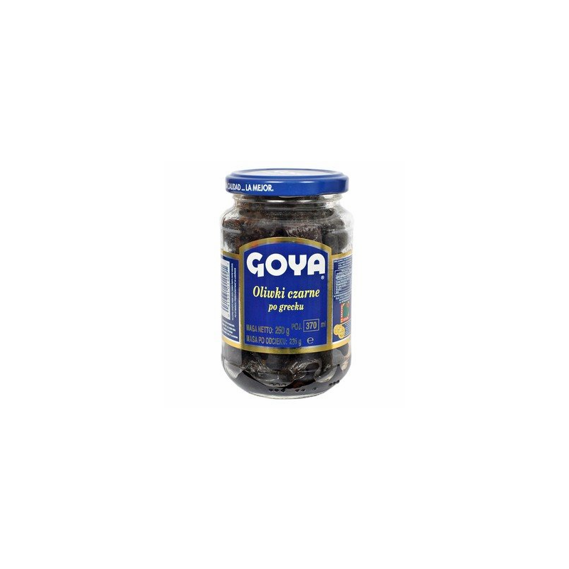 OLIWKI PO GRECKU CZARNE - 370 ML- GOYA