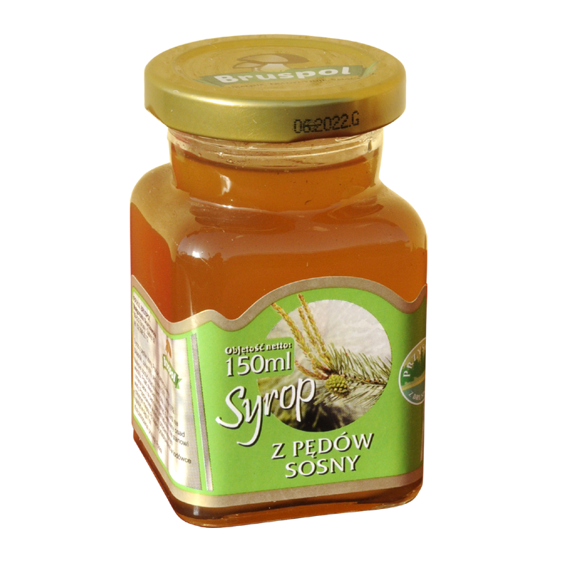 SYROP Z PĘDÓW SOSNY – 150ML – BRUSPOL