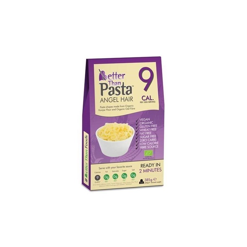 MAKARON (KONJAC) BEZGLUTENOWY BIO 385 g (300 g) - BETTER THAN FOODS