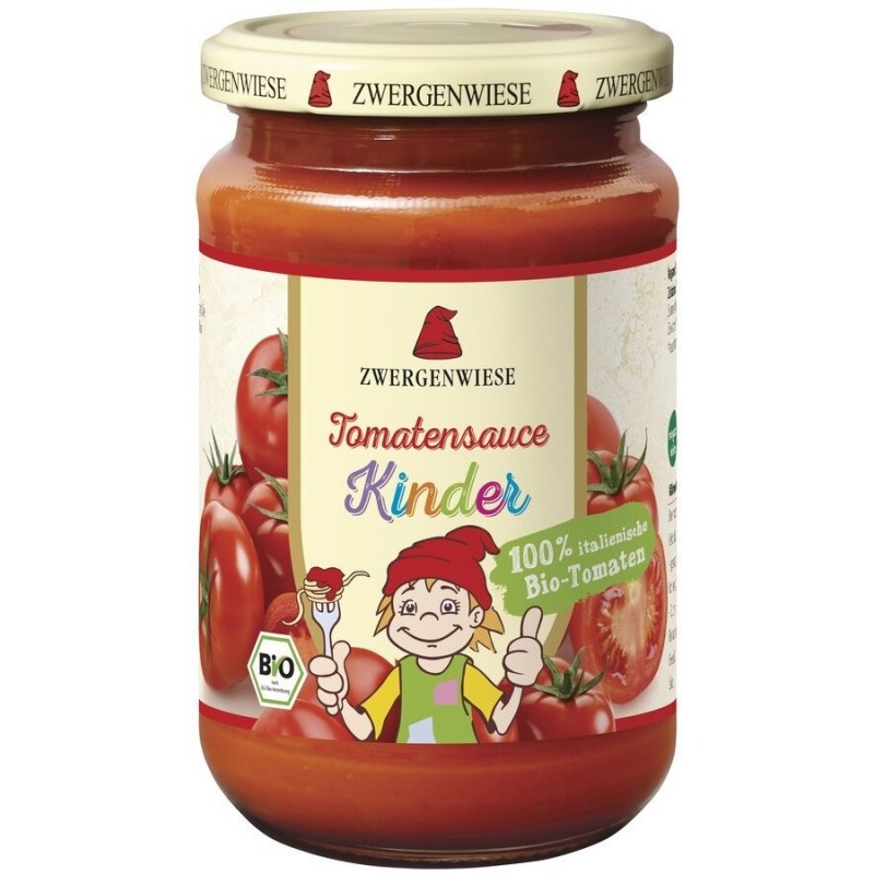 SOS POMIDOROWY PAPAYA - CHILI (PIKANTNY) BEZGLUTENOWY BIO 340 ml - ZWERGENWIESE