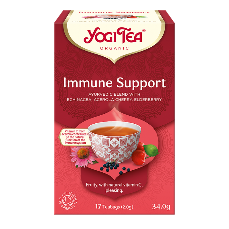 HERBATKA NA ODPORNOŚĆ (IMMUNE SUPPORT) BIO (17 x 2 g) 34 g - YOGI TEA