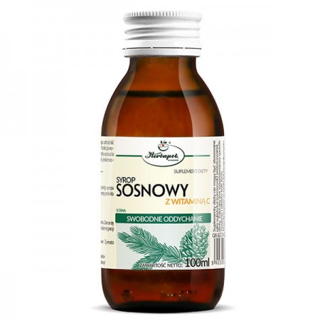 Syrop sosnowy z wit. C 100ml HERBAPOL KRAKÓW