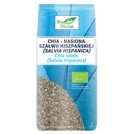BIO PLANET Chia - nasiona szałwii hiszpańskiej BIO 400g