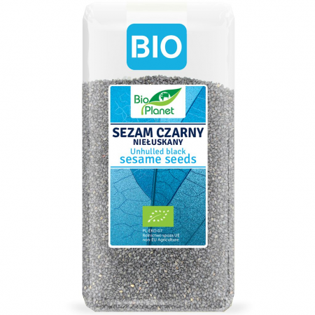 BIO PLANET Sezam czarny BIO 200g