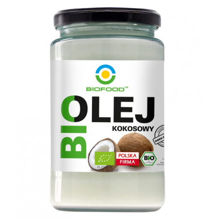 BIO FOOD Olej kokosowy bezwonny BIO 670ml