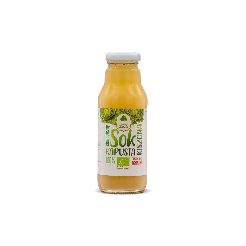 SOK Z KAPUSTY KISZONEJ BIO 270 ml - DARY NATURY
