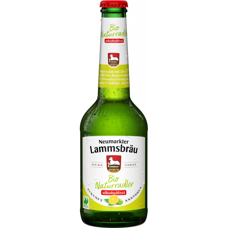 PIWO BEZALKOHOLOWE RADLER BIO 330 ml - NEUMARKTER LAMMSBRAU