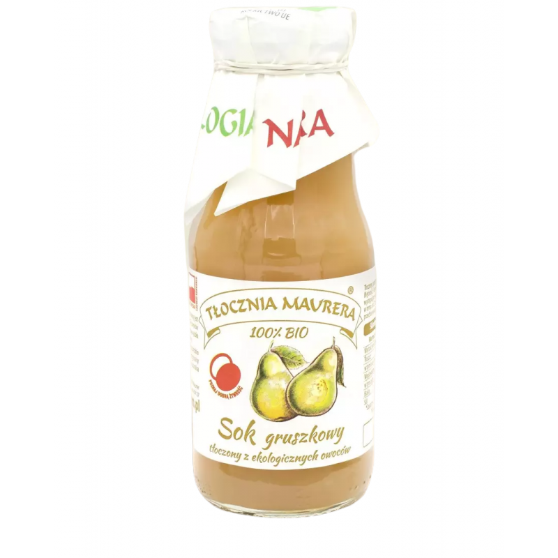 SOK GRUSZKOWY NFC BIO 300 ml - TŁOCZNIA MAURERA