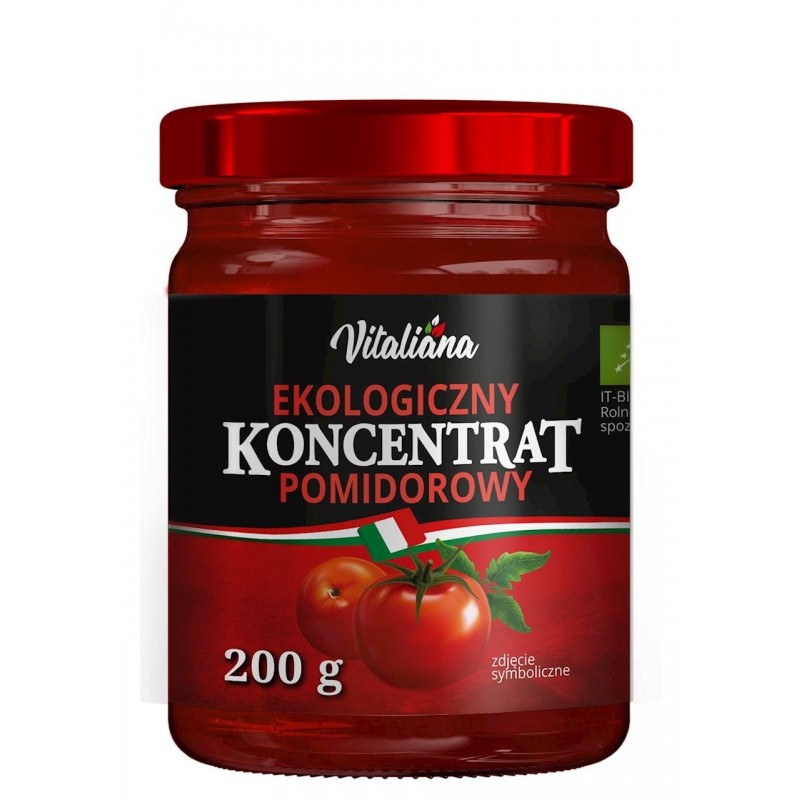 KONCENTRAT POMIDOROWY 22 % - 24 % BIO 185 g - PRIMAVIKA (PRIMAECO)
