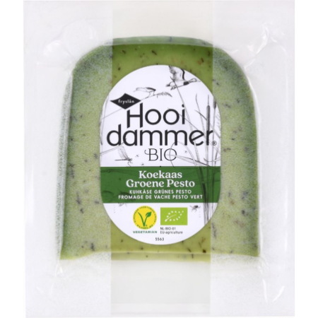 SER DOJRZEWAJĄCY ZIELONE PESTO BIO 200 g - HOOIDAMMER