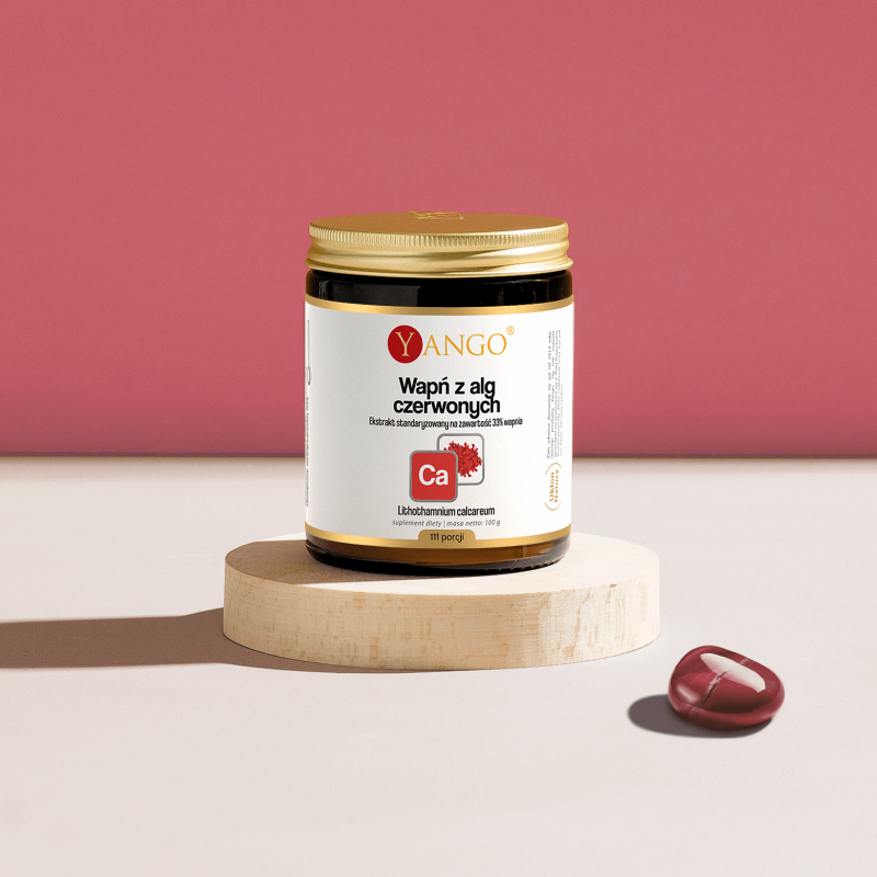 Wapń z alg czerwonych - 33% wapnia - 100 g