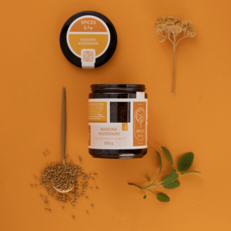 EDYCJA LIMITOWANA Spices by Yango - Nasiona kozieradki - 200 g