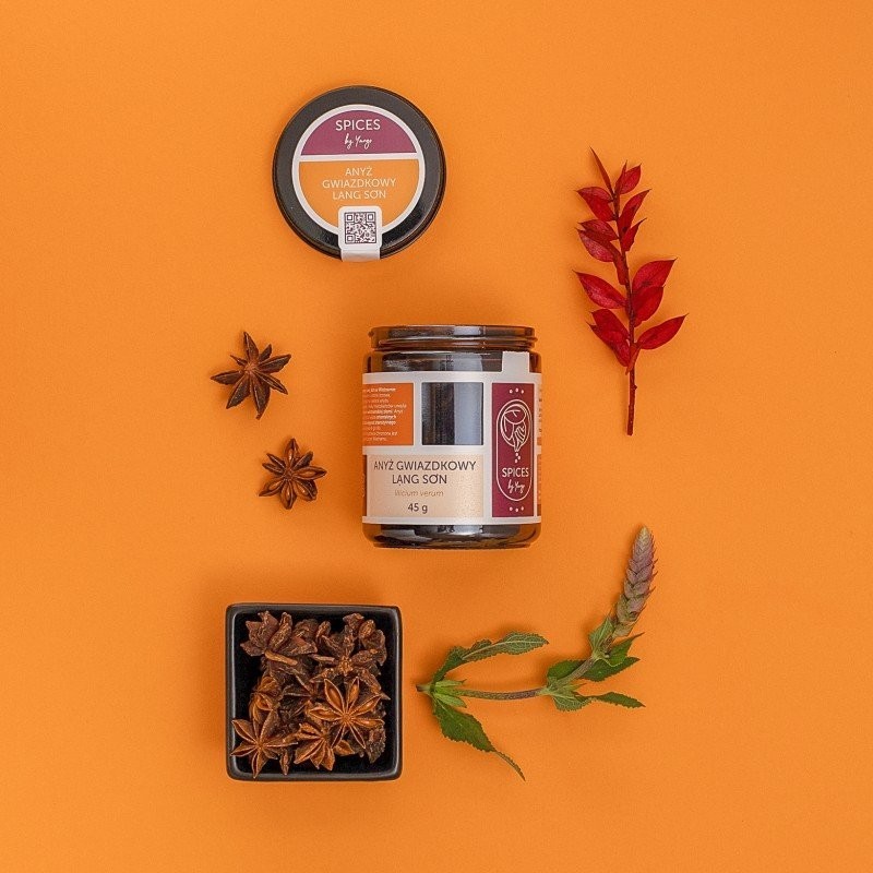 Spices by Yango - Anyż gwiazdkowy Lang Son - 45 g
