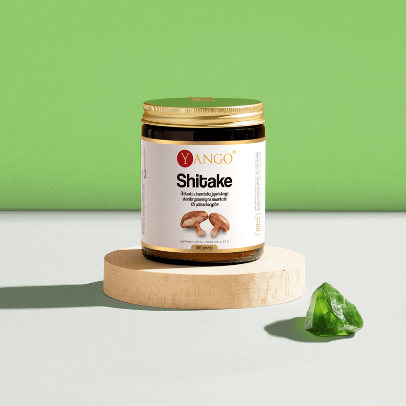 Shitake - 10% polisacharydów - 50 g