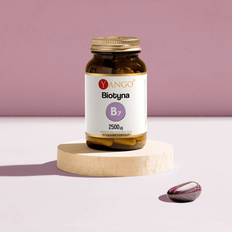 Biotyna - 2500 µg - 90 kaps.