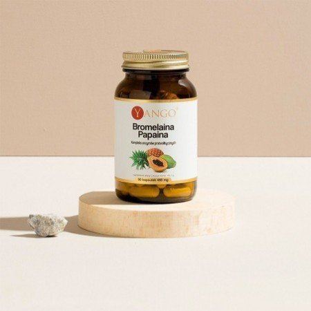 Bromelaina Papaina - 90 kaps.