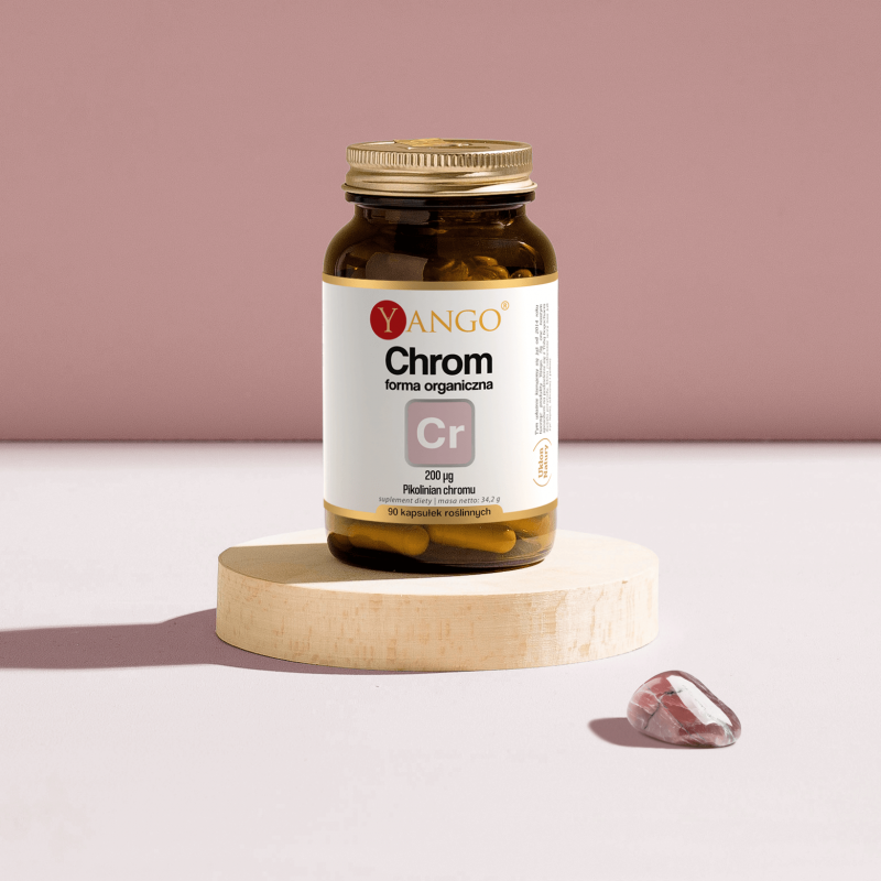 Chrom forma organiczna - 90 kaps.