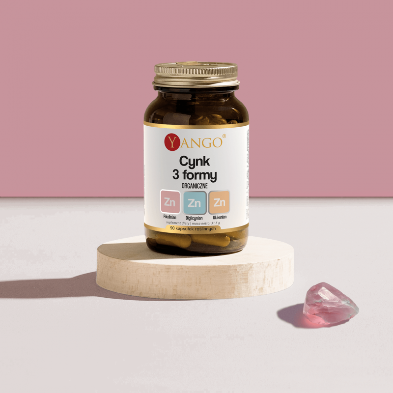 Cynk 3 formy - 90 kaps.