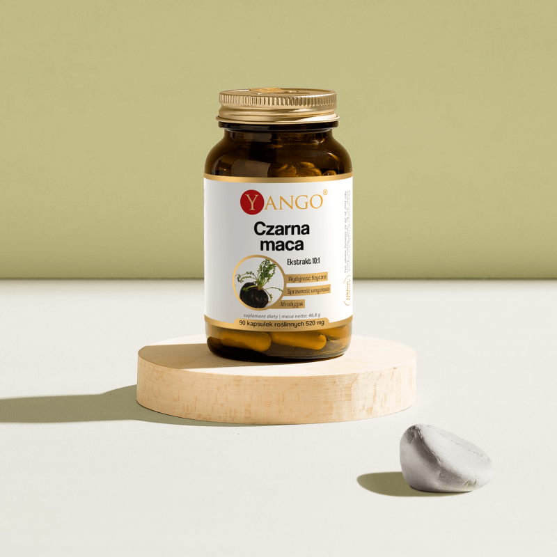 Czarna maca - ekstrakt 10:1 - 90 kaps.