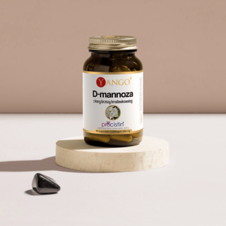D-mannoza - z kory brzozy brodawkowatej - 90 kaps.
