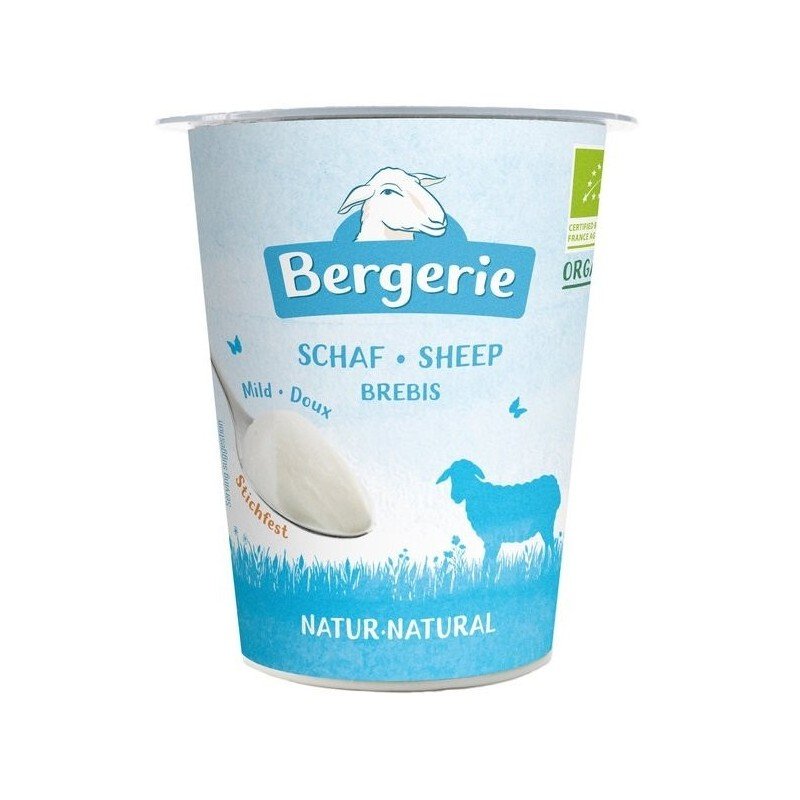OWCZY JOGURT NATURALNY BIO 125 g - BERGERIE