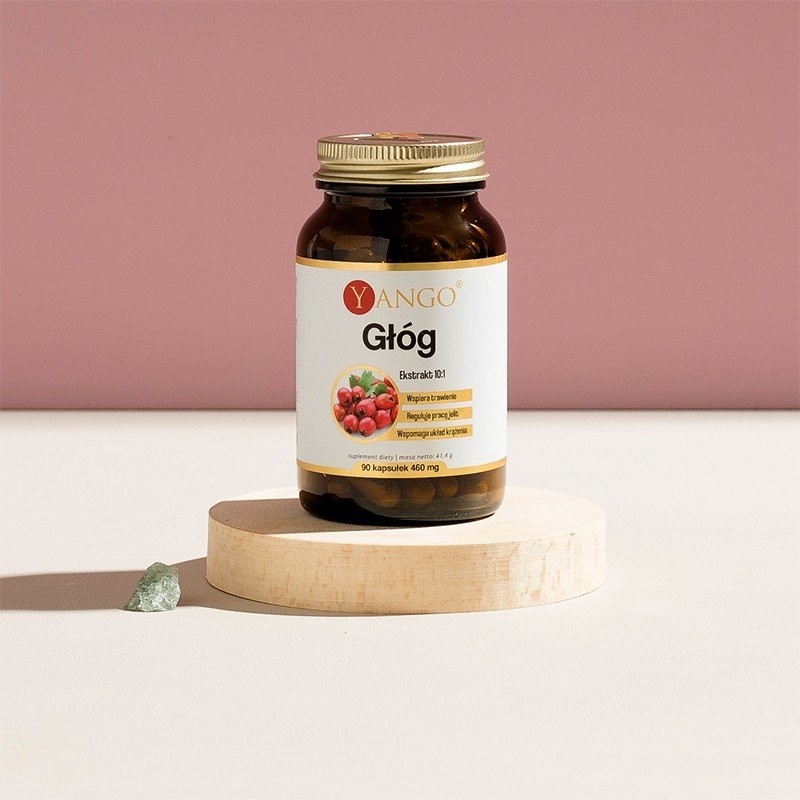 Głóg - ekstrakt - 90 kaps.