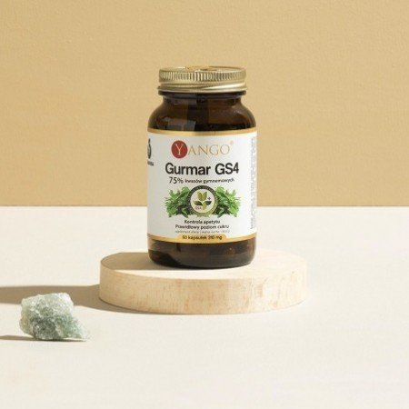 Gurmar GS4® - 75% kwasów gymnemowych - 60 kaps.