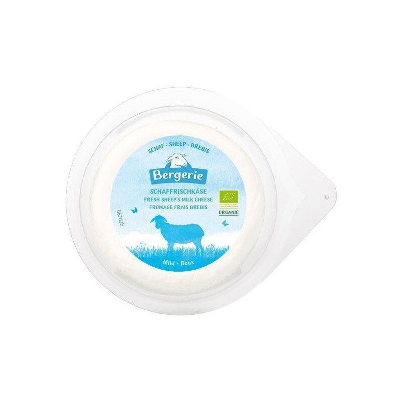 OWCZY SEREK TWAROGOWY BIO 100 g - BERGERIE