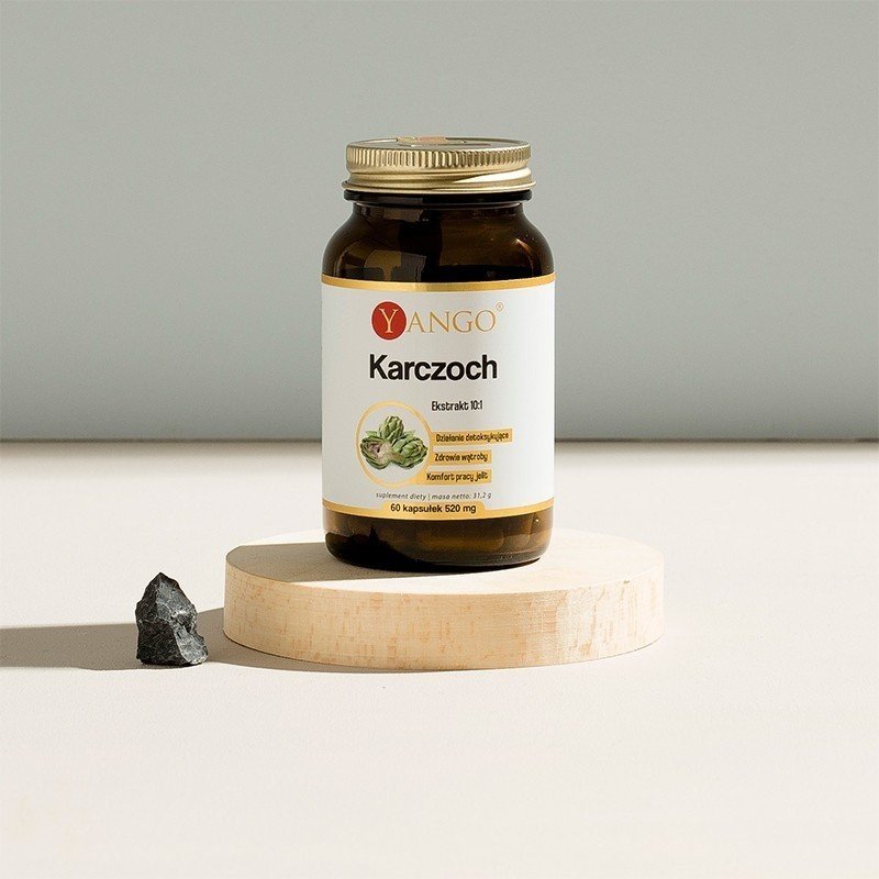 Karczoch - ekstrakt 10:1 - 60 kaps.