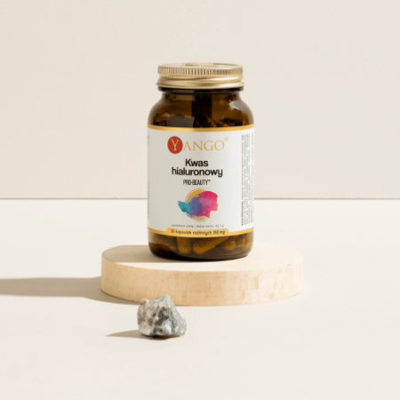 Kwas hialuronowy Pro-Beauty - 90 kaps.