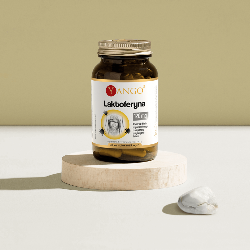 Laktoferyna - 120 mg - 30 kaps.