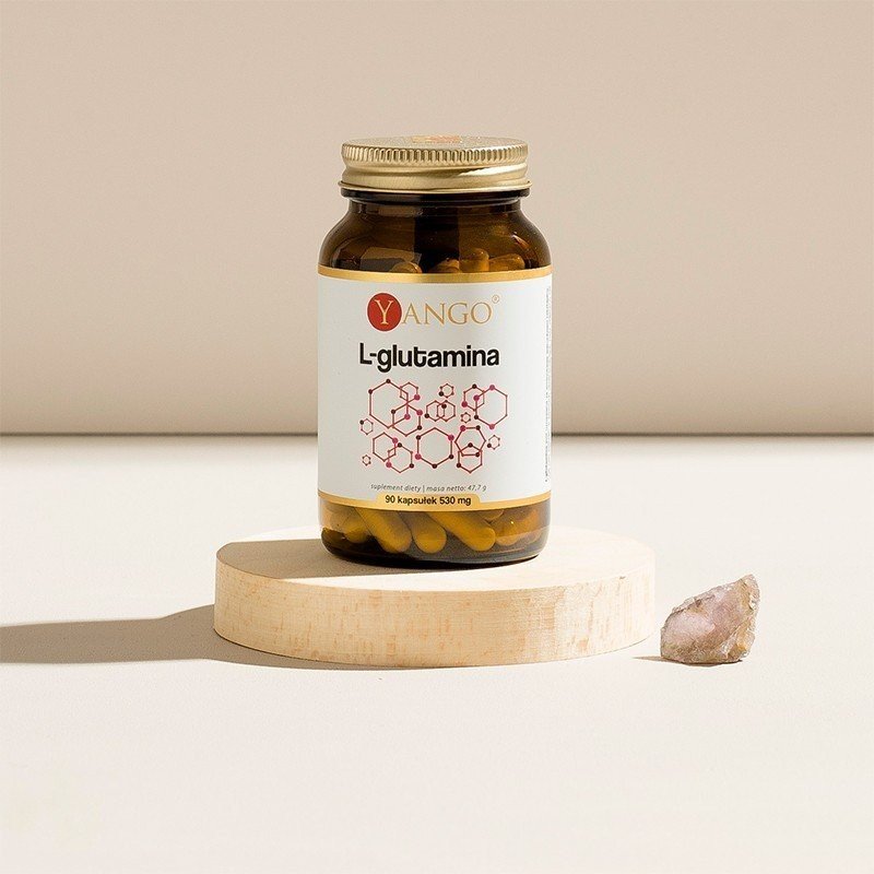 L-glutamina - 90 kaps.