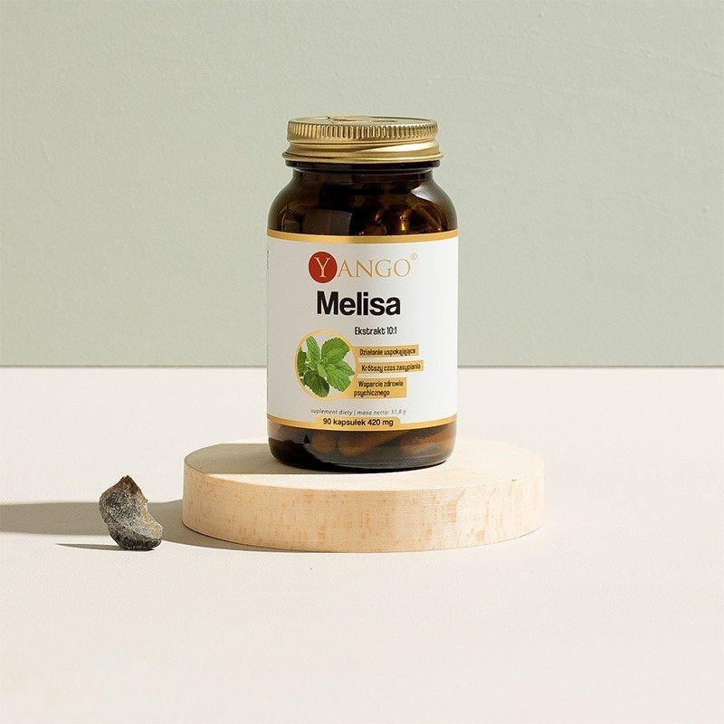 Melisa - ekstrakt 10:1 - 90 kaps.