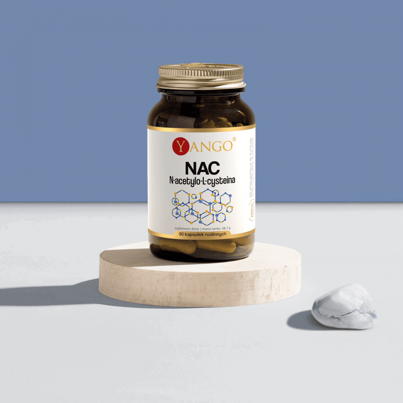 NAC - N-acetylo-L-cysteina - 90 kaps.