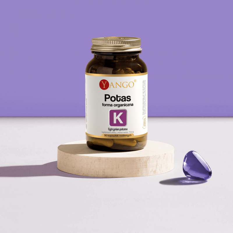 Potas forma organiczna - 90 kaps.