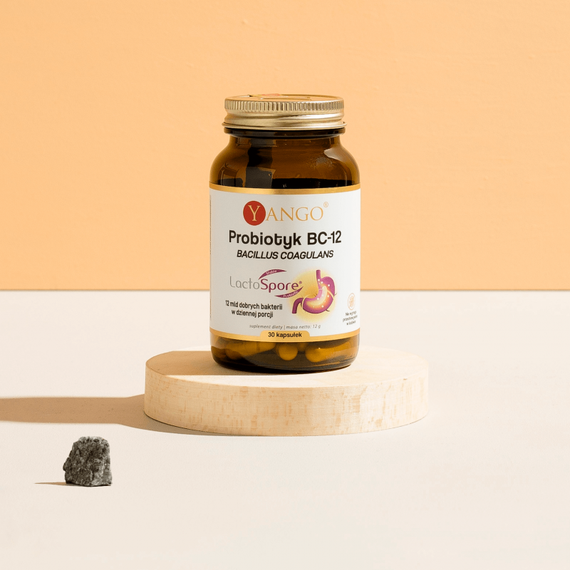 Probiotyk BC-12 - Bacillus coagulans - 30 kaps.