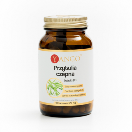 Przytulia czepna - ekstrakt 20:1 - 90 kaps.