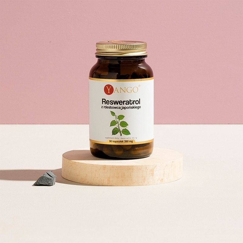 Resveratrol z rdestowca japońskiego - 90 kaps.