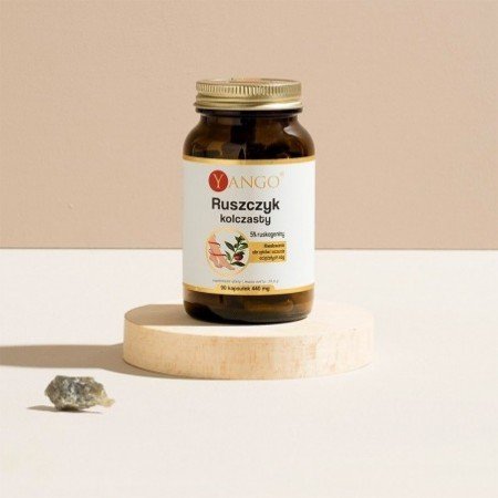 Ruszczyk kolczasty - 5% ruskogeniny - 90 kaps.