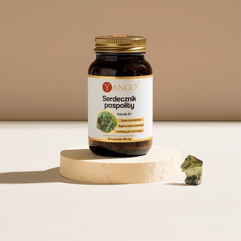 Serdecznik pospolity - ekstrakt 10:1 - 90 kaps.