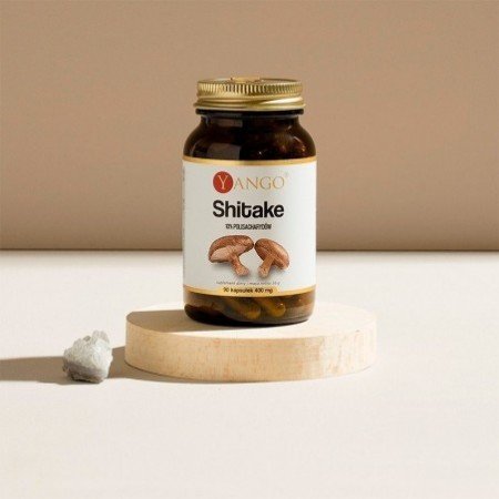 Shitake - 10% polisacharydów - 90 kaps.