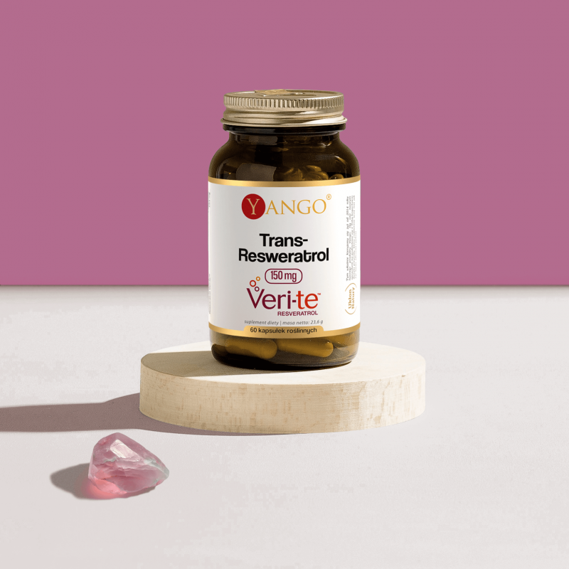 Trans-Resveratrol Veri-Te - 150 mg - 60 kaps.