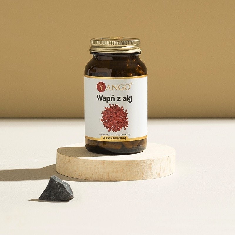 Wapń z alg - 90 kaps.
